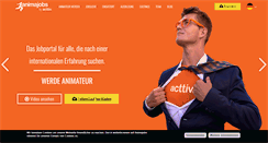 Desktop Screenshot of animajobs.de
